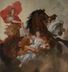 Apollo i Aurora, 1671.