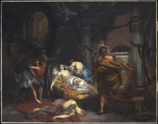 Śmierć Kleopatry, 1686