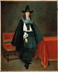 Portret młodego mężczyzny (olej na płótnie)
