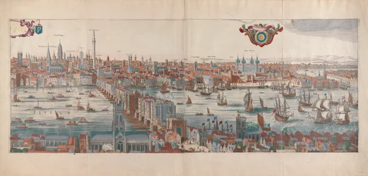 Londyn, panoramiczny widok