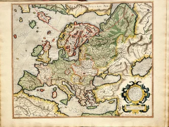 Atlas czyli medytacje kosmograficzne nad światem i sfabrykowana Fugura Europa: Inflanty, Rosja