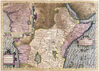 Kongo, Afryka Środkowa (Grawerowanie