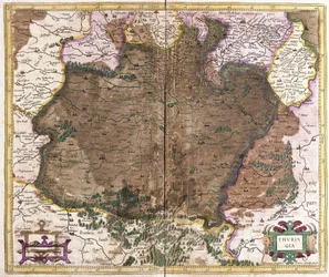 Turyngia, Niemcy (grawerowanie