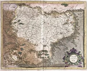 Transylwania, Rumunia (grawerowanie