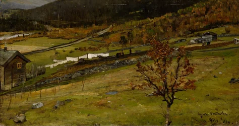 Jesienny krajobraz, Øylo