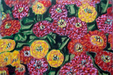 Mum II, 2024 (olej na płótnie)