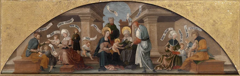 Święte pokrewieństwo, początek XVI wieku.