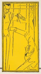 Reklama "Stawropulos  Moldauer", ze Stylu, wyd. 1922 (druk pochoir)