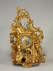 Zegar, twórca mechanizmów Baumgartinger, ok. 1750