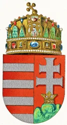 Herb Węgier, c.1898