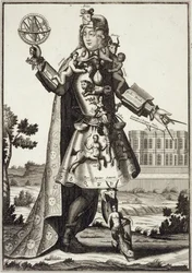 Kostium dla astrologa, wyd. Gerarda Valcka (16512-1726) c.1690