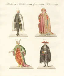 Inny porządek rycerski (kolorowy grawerunek)