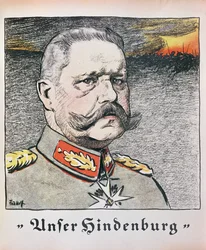 Feldmarszałek Paul Von Hindenburg (1857-1934) 1914