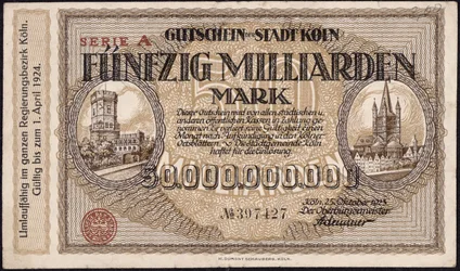 Banknot 50 miliardów marek, 1923