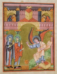 Fol. 33v z Ewangeliarza Szkoły Reichenau, Kodeks F. II. 1