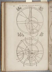 Tom 45 „Astronomia nova Aitiologetos”, autorstwa Xohannesa Keplera (grafika)
