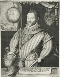Francis Drake, wyd. XIX wiek (grafika)
