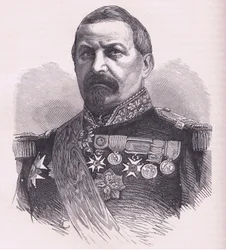 Generał Vinoy, Cassells History of the War between France and Germany wydana przez Cassell and Company Limited, c.1890 (lito)
