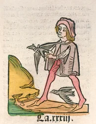 Hortus Sanitatis [Ogród Zdrowia] Jacoba Meydenbacha opublikowany w 1491 r. (drzewryt)