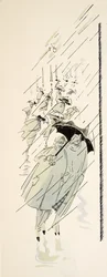 Ilustracja ze Styl, wyd. 1922 (druk pochoir)