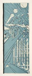 Ilustracja ze Styl, wyd. 1922 (druk pochoir)