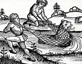 Ilustracja zaczerpnięta z Kroniki norymberskiej, 1493