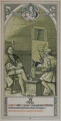 Obraz Lucasa Cranacha ok. 1520-30 portret Joachima I Nestora, elektora brandenburskiego, 1906