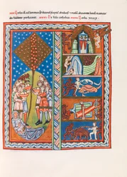 Miniatura z Liber Scivias Hildegardy z Bingen, ok. 1175 (faksymile)
