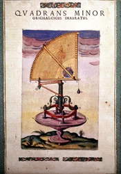 Azymutalny kwadrant zodiakalny w "maszynie ustalonej astronomii" Tychona Braha (1546 - 1601), Wandsbeck