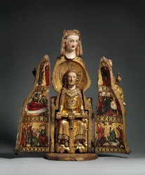 Sanktuarium Marii Panny, ok. 1300 (złocone drewno)