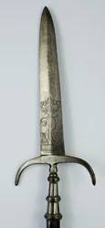 Spontoon, ok. 1750-1800 (stal i drewno)