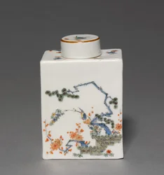 Herbata Caddy, producent Fabryka Porcelany w Miśni, Niemcy, ok. 1735