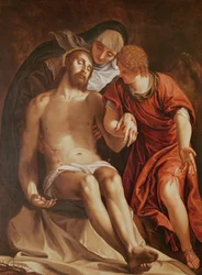 Osadzanie (olej na płótnie)
