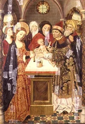 Ofiarowanie w świątyni, ok. 1480