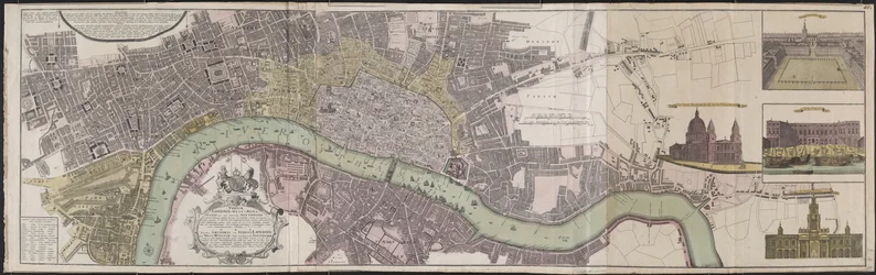 Miasta Londyn i West-Monster oraz przedmieścia Southwark