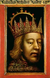 założyciel (olej i tempera na drewnie)