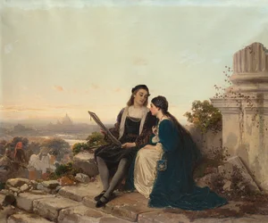 Rafał i Fornarina, 1869.