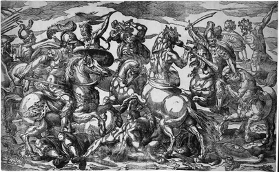 Bitwa pod Lapitami i Centaurami, ok. 1600