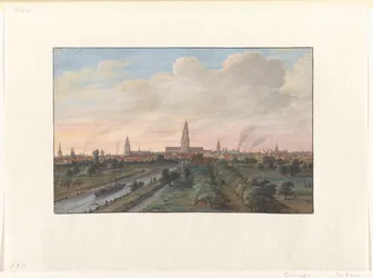 Widok na miasto Groningen