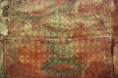 Journey 299, Całun Buddy, 2010 (akryl na płótnie)