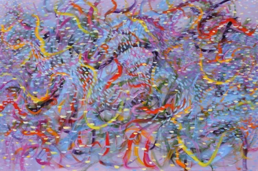 Magic Underwater 2, 2014 (akryl na płótnie)