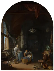 Młoda Matka, 1658