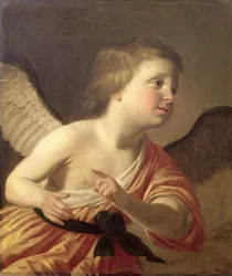 Portret młodego księcia Maurycego (1620-53) jako Kupidyna