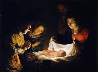 Pokłon Dzieciątku Jezus, ok. 1620