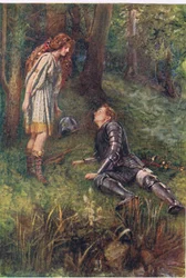Belphoebe i Timius, Stories from the Faerie Queen opublikowane przez George Harrap and Company