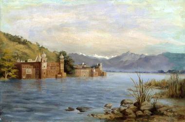 Ganges w Hardwar, 1888