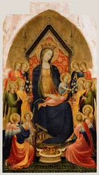 Madonna z Dzieciątkiem z Muzycznymi Aniołami, ok.1410