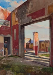 Dom Kastora i Polluksa w Pompejach z oficjalnym przewodnikiem, z dodatkami ucznia Burbonów
