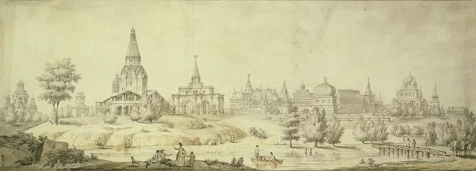 Widok Kołomienskoje, 1795