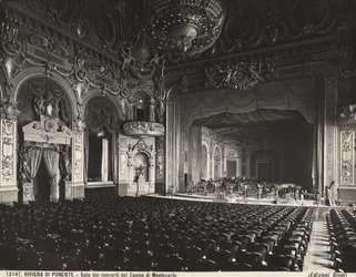 Sala koncertowa, kasyno Montecarlo, Monako